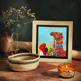 Pushkar Camel Rajasthan Wall Painting from Deewar collection of wall paintings